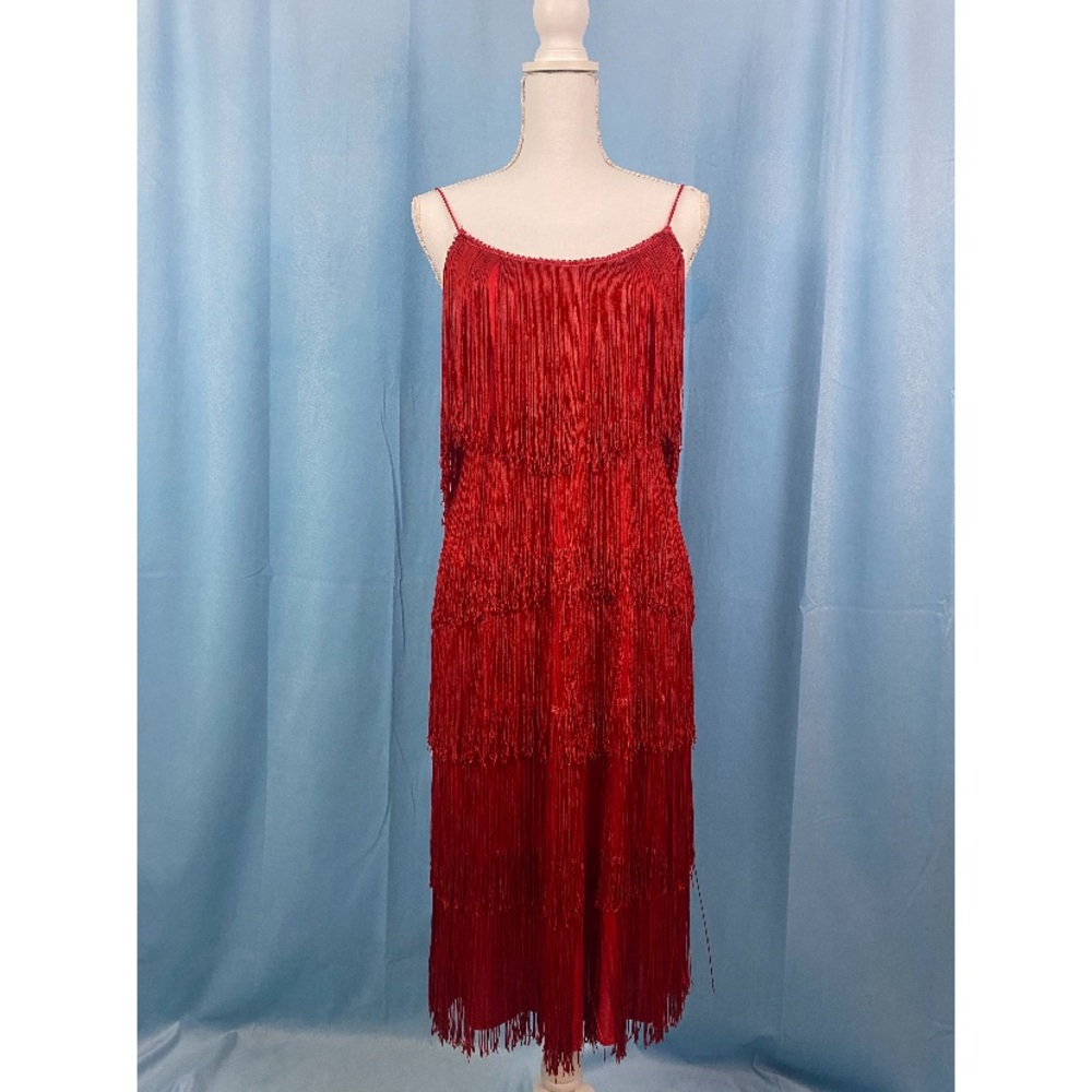 Vintage 1970s Union Made Flapper/1920s Retro Dress